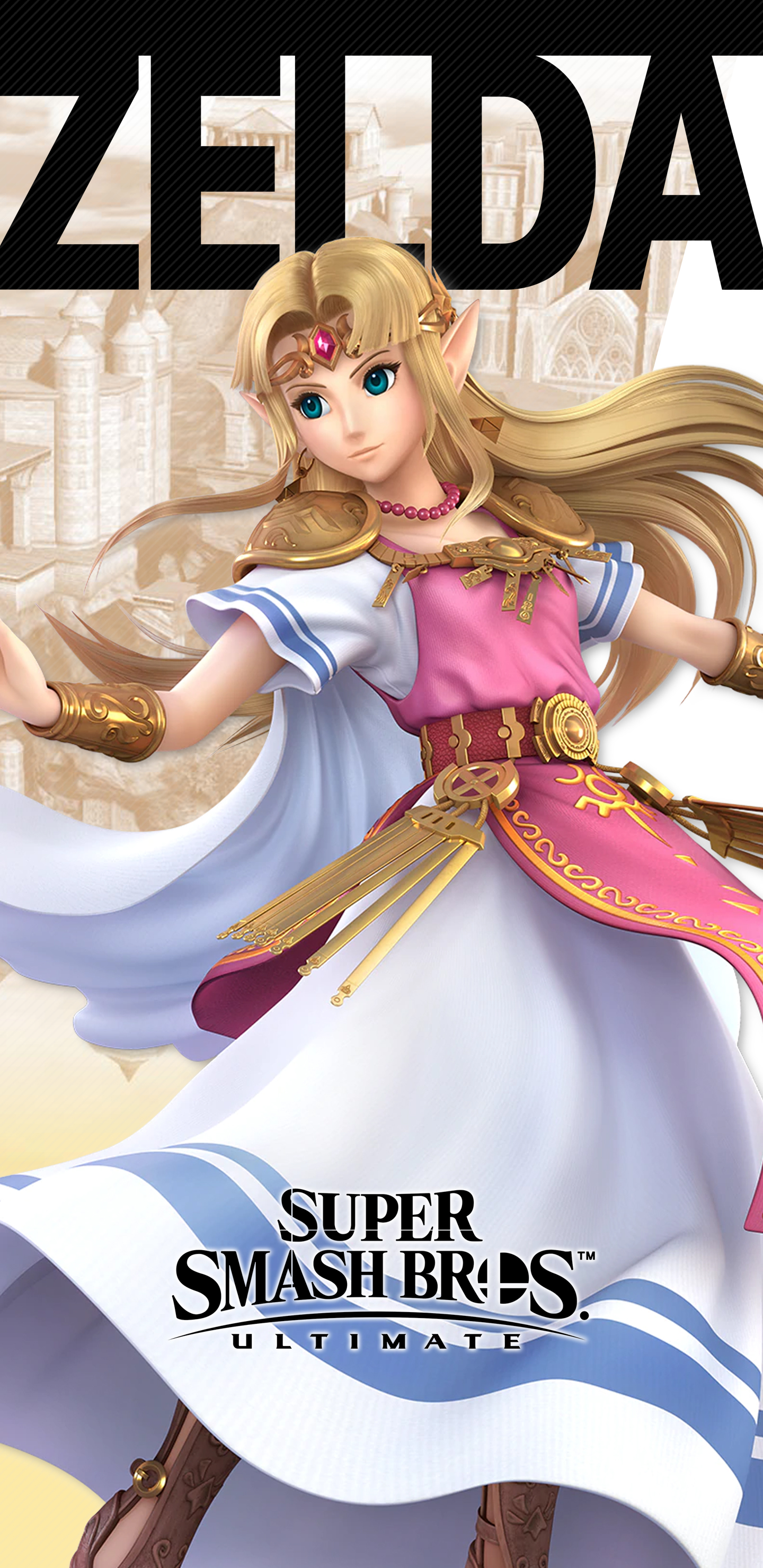 Super Smash Bros Ultimate Zelda - HD Wallpaper 