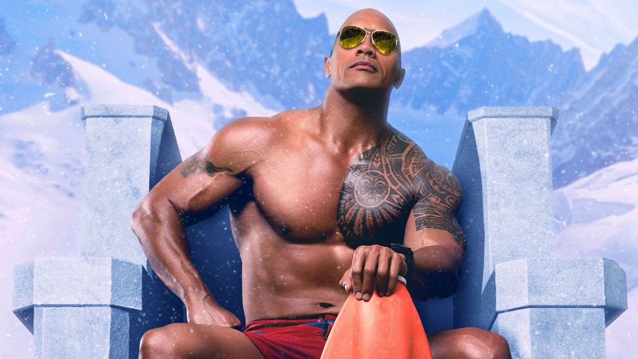 Baywatch 2017 Dwayne Johnson - HD Wallpaper 