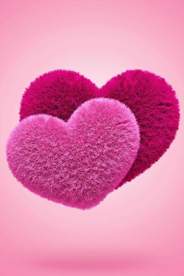 Fluffy Wallpapers - Fluffy Heart Wallpaper Hd - HD Wallpaper 
