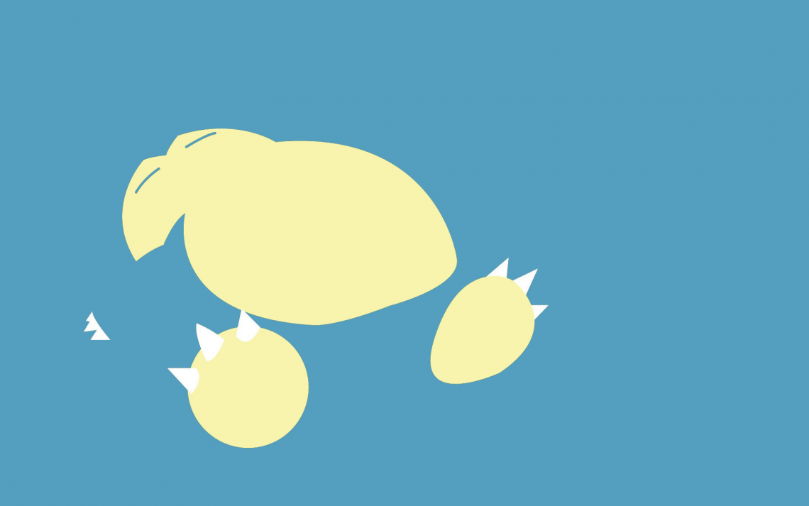 Snorlax Vector - Minimalist Pokemon Wallpaper Hd - HD Wallpaper 