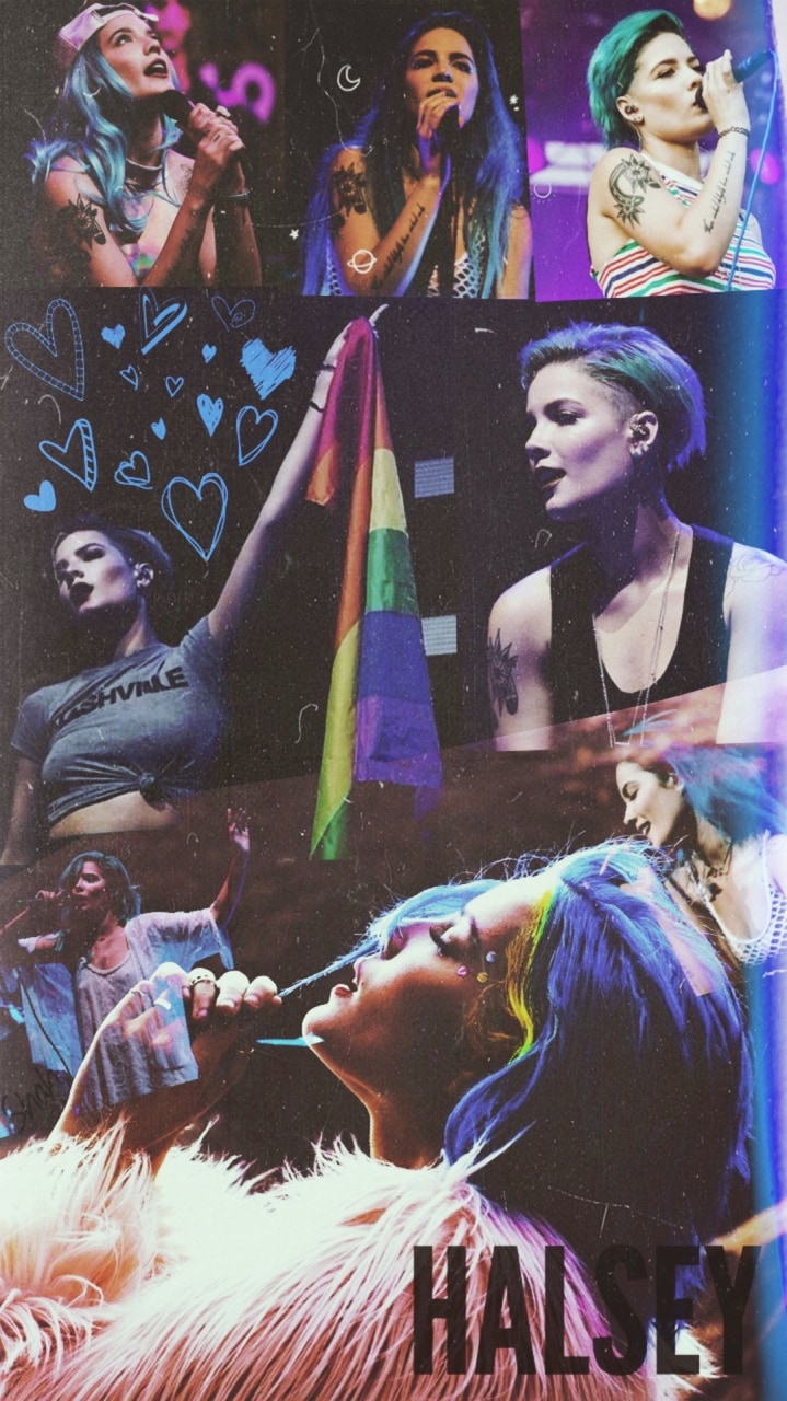 Halsey And Lockscreen Image - Lockscreen Halsey - HD Wallpaper 