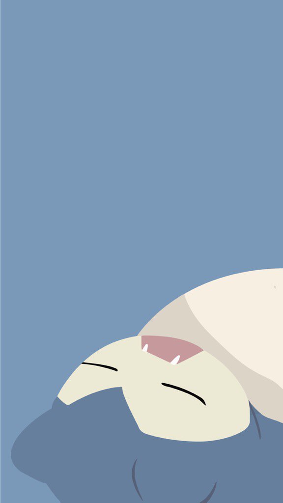 Pokemon Iphone Wallpaper Snorlax - HD Wallpaper 