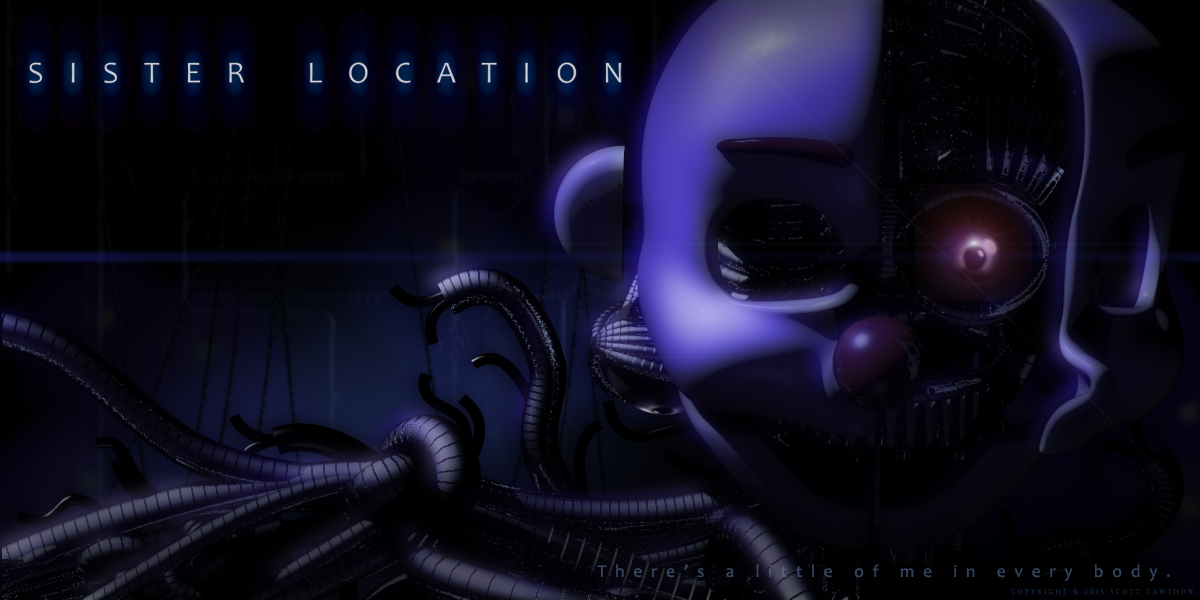 Fnaf Sister Location Enard - HD Wallpaper 