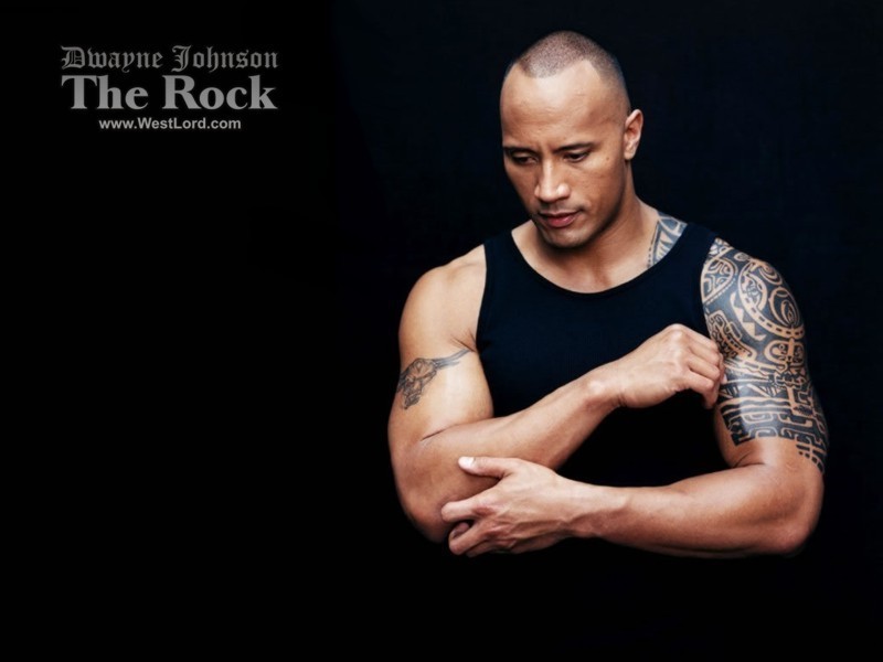 Dwayne <3 - Tattoo On Bicep For Men - HD Wallpaper 