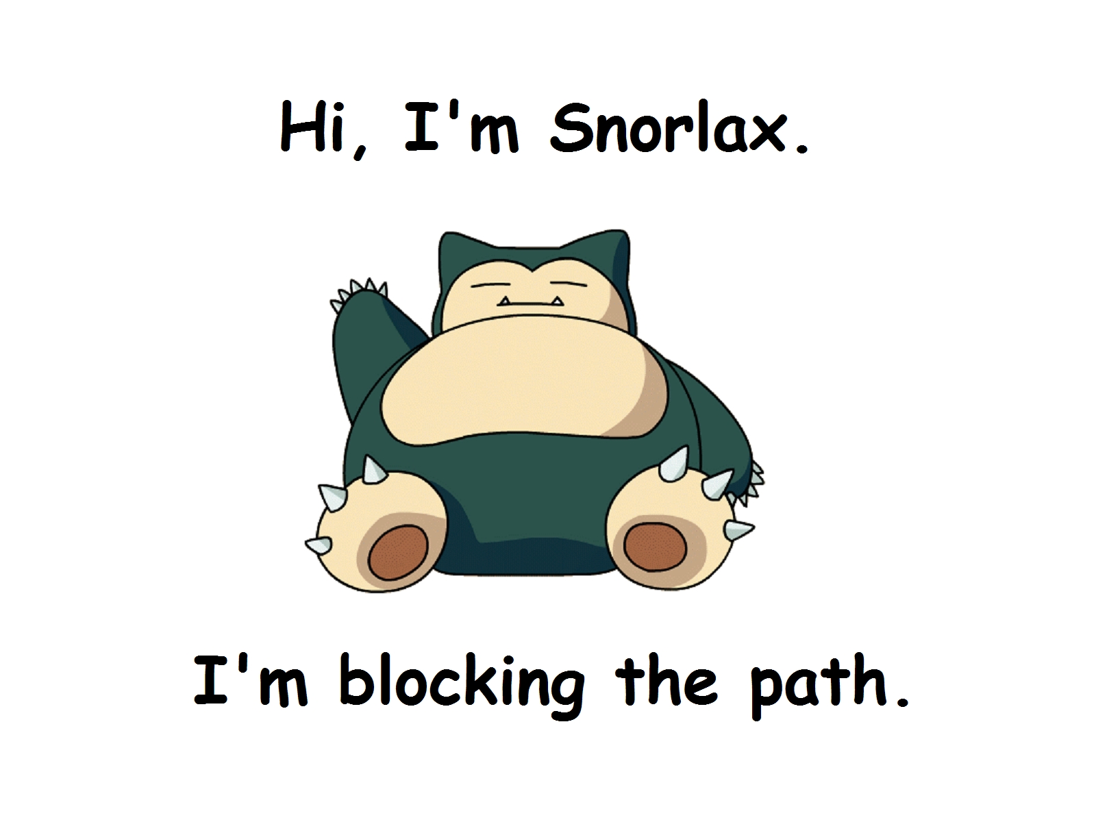 Snorlax Pokemon - HD Wallpaper 