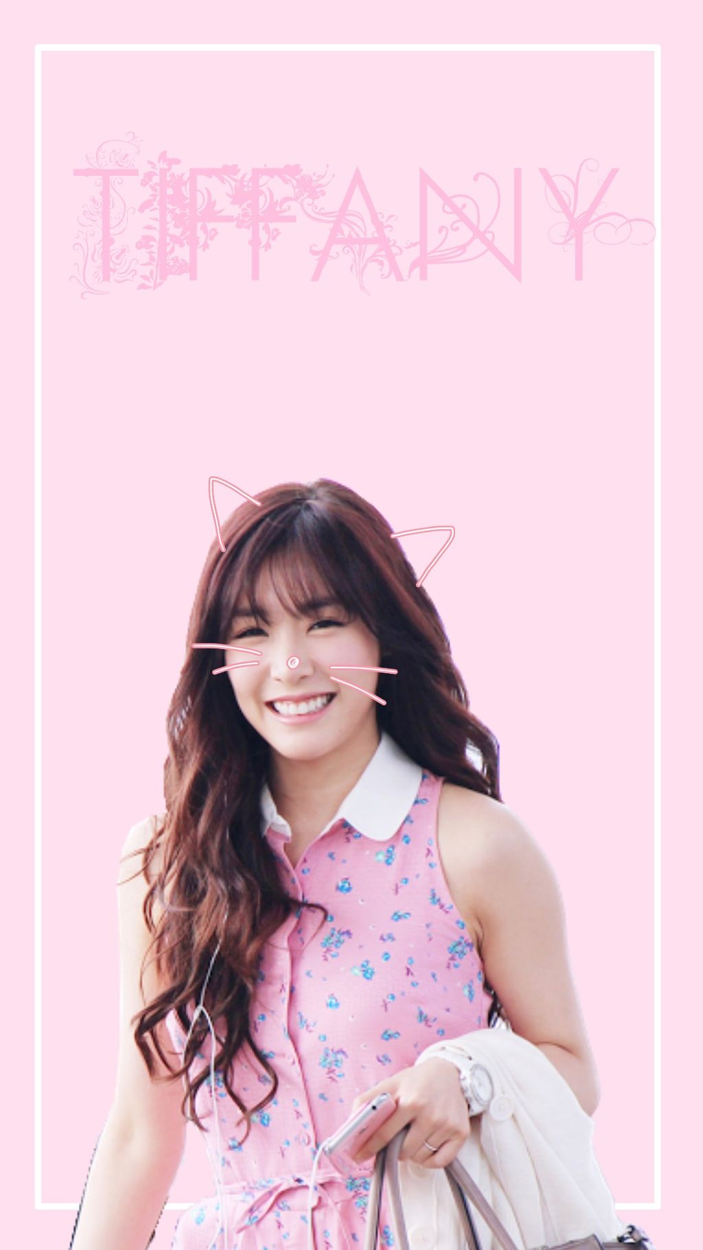 #snsd #tiffany #pink #wallpaper - Tiffany Snsd - HD Wallpaper 