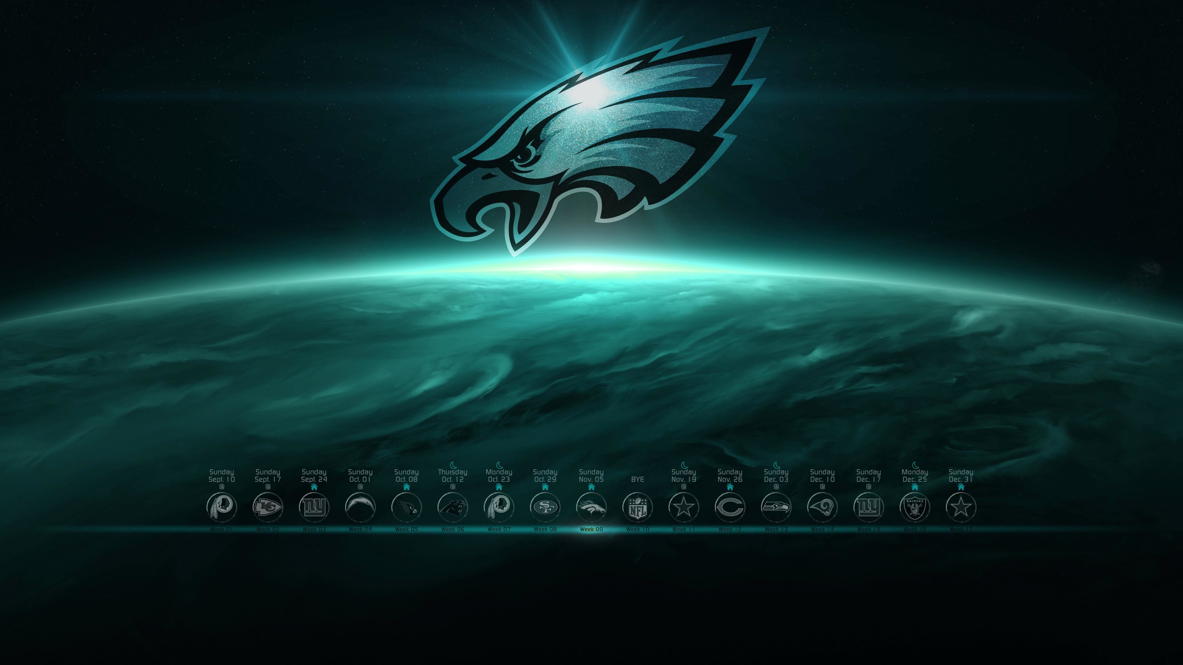 3840x2160, Philadelphia Eagles Wallpaper 2017 With - Philadelphia Eagles Wallpaper 2019 - HD Wallpaper 