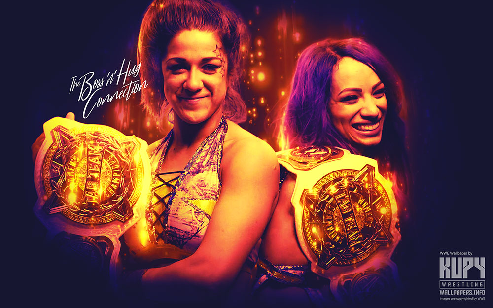 Womens Tag Team Champions - Boss N Hug Connection - HD Wallpaper 