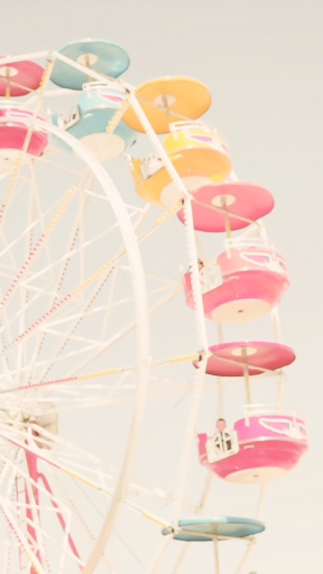 Cotton Candy Ferris Wheel - HD Wallpaper 