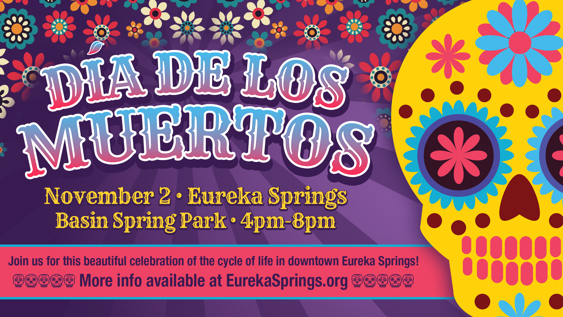 Dia De Los Muertos - Dia De Los Muertos At Eureka Springs - HD Wallpaper 