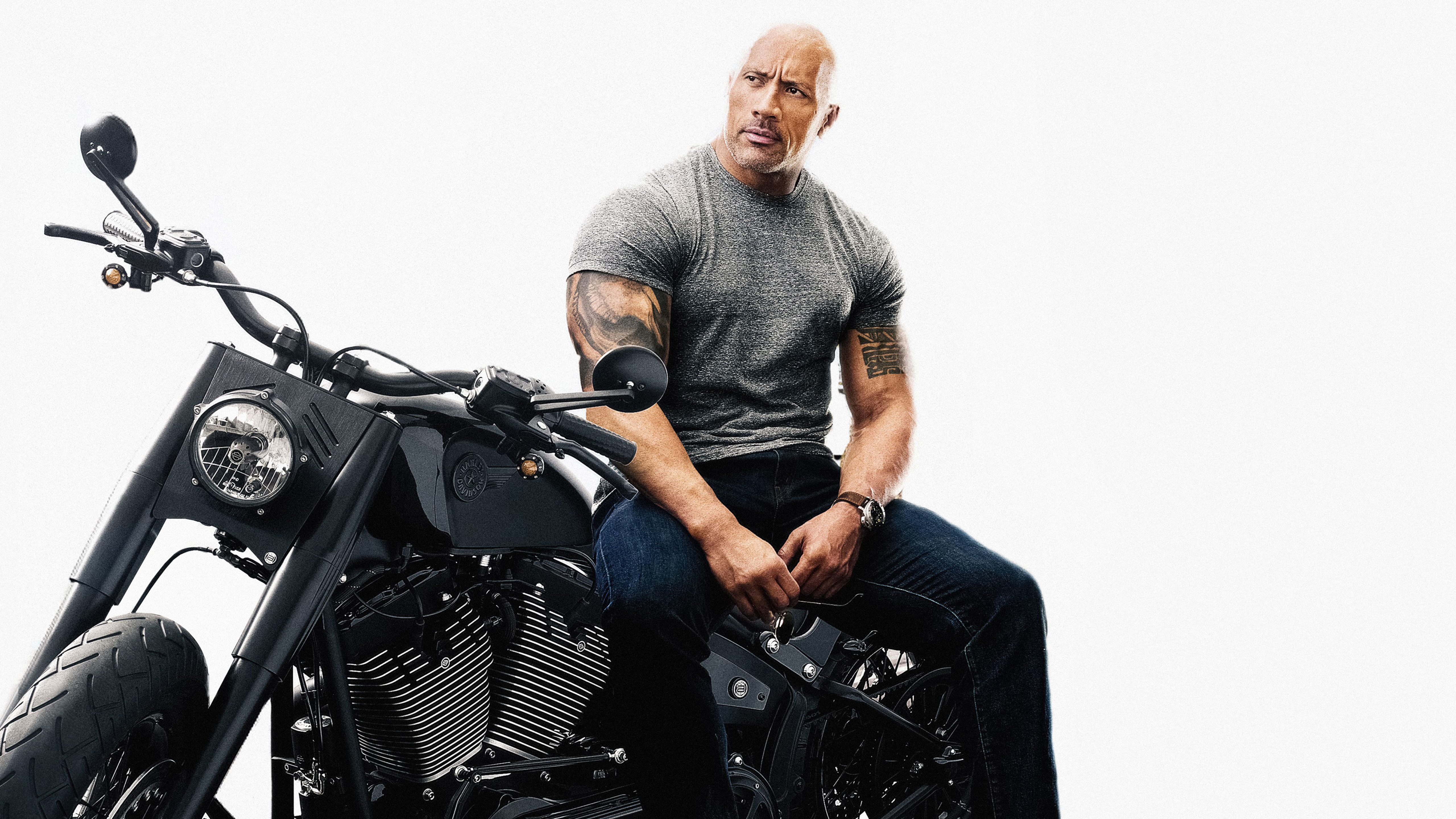 Dwayne Johnson Hobbs And Shaw - HD Wallpaper 