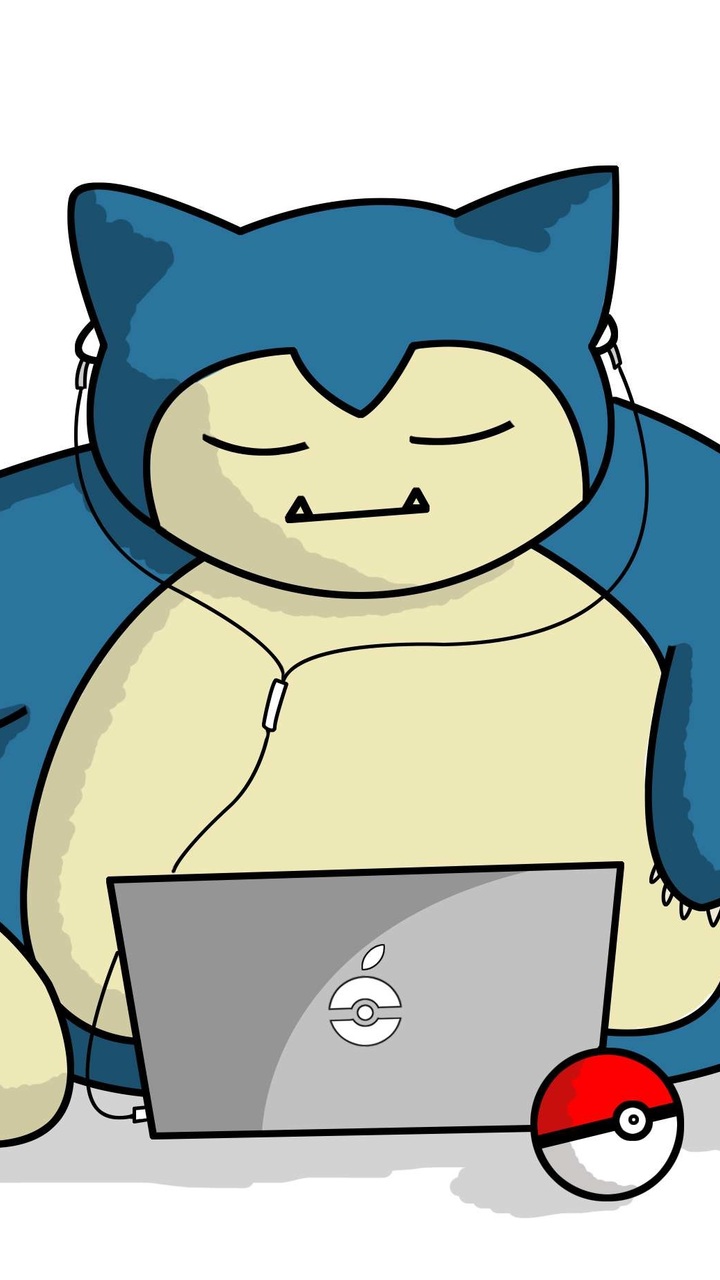 Pokemon, Snorlax Photo - Kawaii Cute Pokemon Snorlax - HD Wallpaper 