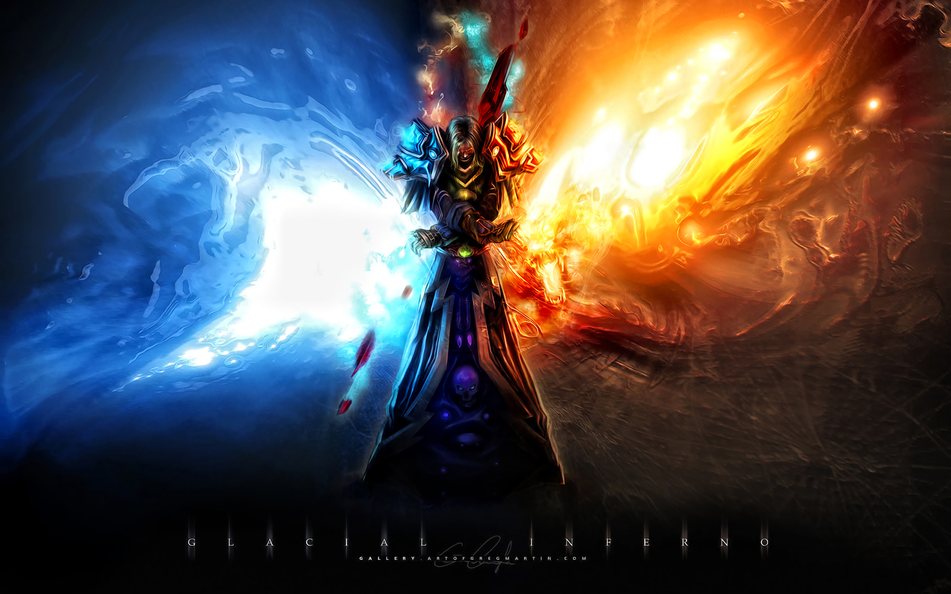 Video Game - World Of Warcraft Wallpaper Frost Mage - HD Wallpaper 