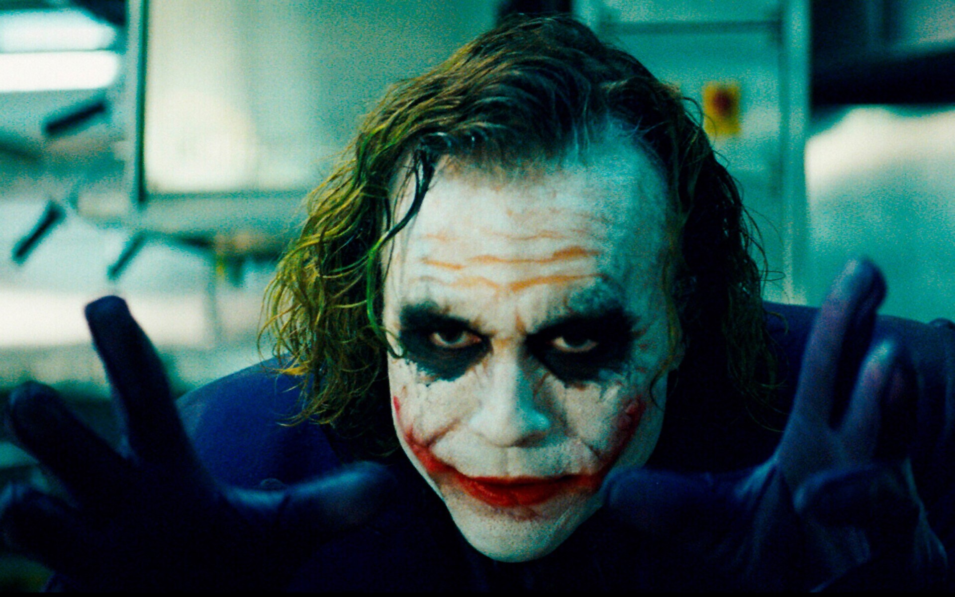 Joker The Dark Knight Batman Heath Ledger Movie Movies - Dark Knight Movie Joker - HD Wallpaper 