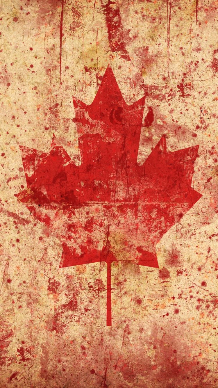 Canada Flag Wallpaper Hd For Iphone - HD Wallpaper 