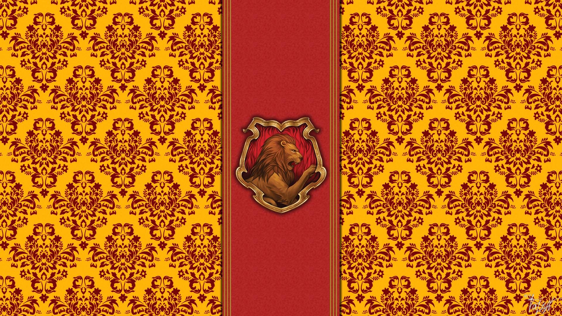 Gryffindor Iphone 5 Wallpaper - Gryffindor Computer Background - HD Wallpaper 