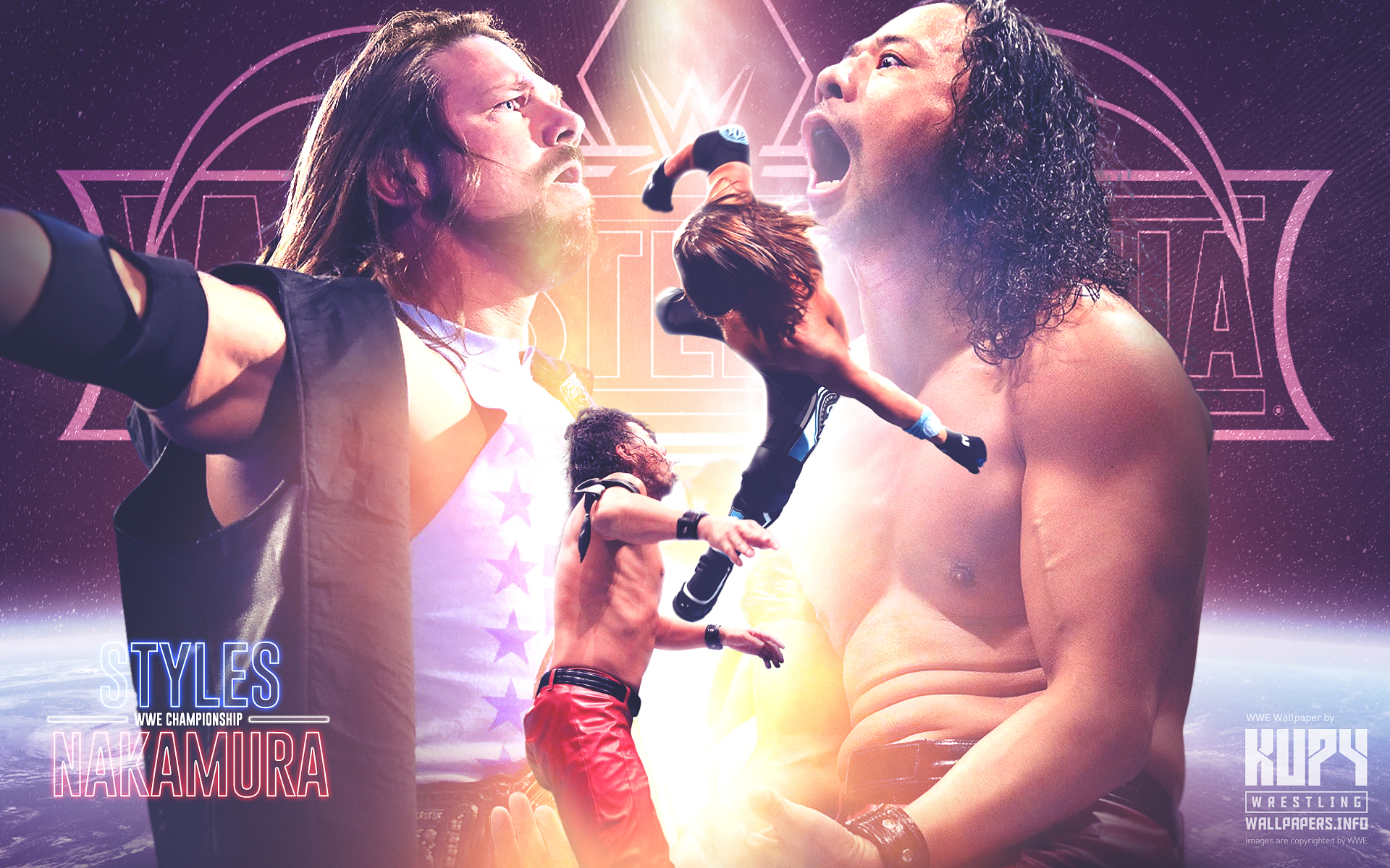 Shinsuke Nakamura And Aj Styles - HD Wallpaper 