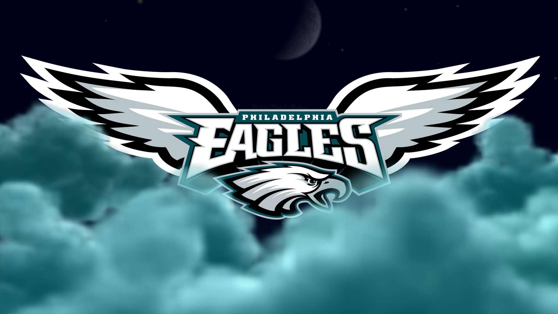 Philadelphia Eagles Hd Wallpapers With Resolution Pixel - Philadelphia Eagles Angel Wings - HD Wallpaper 
