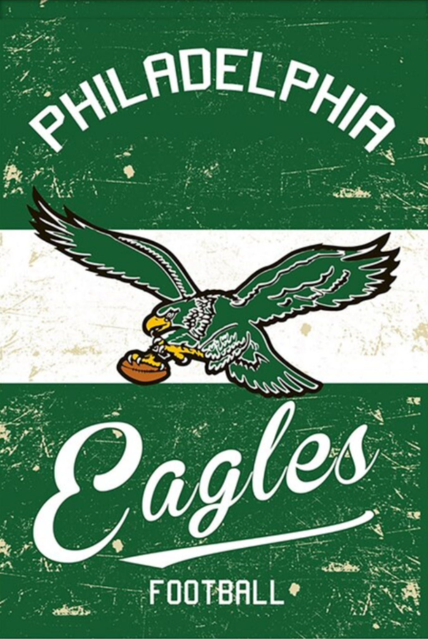 Retro Philadelphia Eagles Iphone - HD Wallpaper 