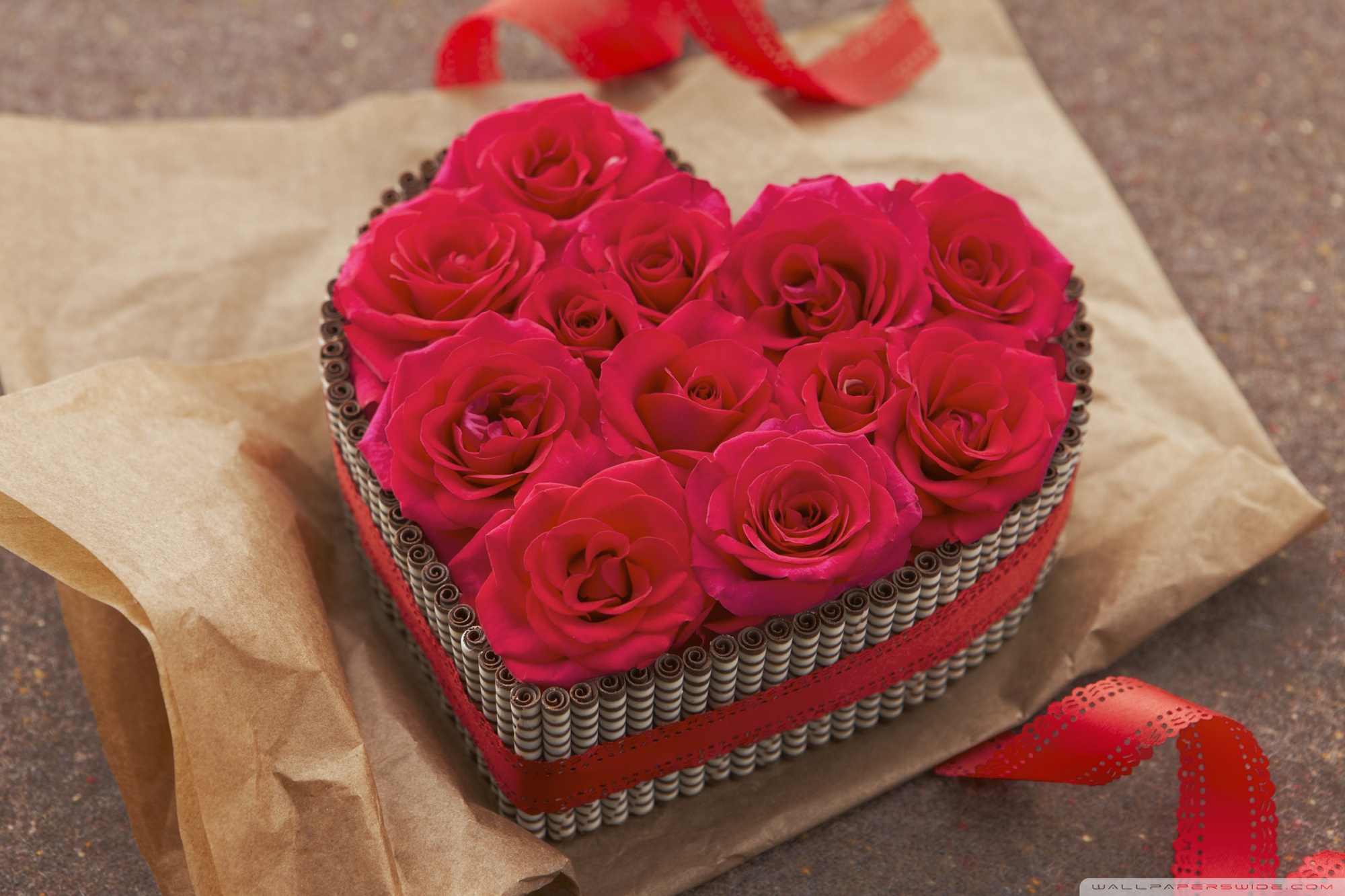 Love Photo In Flower - HD Wallpaper 