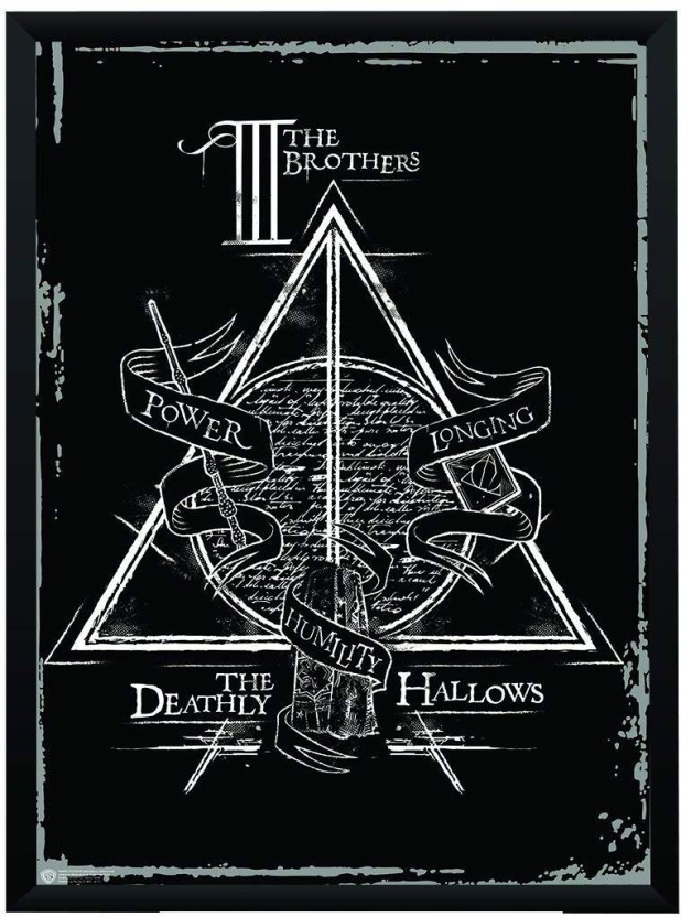 Harry Potter And The Deathly Hallows Art - 618x832 Wallpaper 