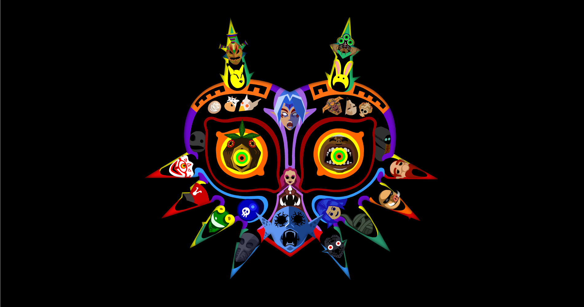 Majora's Mask Wallpaper Hd - HD Wallpaper 