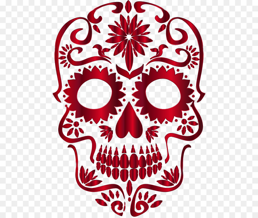 Sugar Skull Png Free - HD Wallpaper 