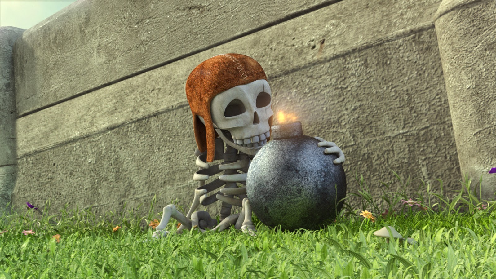 10002-wall Breaker Funny Clash Of Clans Hd Wallpaperz - Clash Of Clans Animasyon - HD Wallpaper 