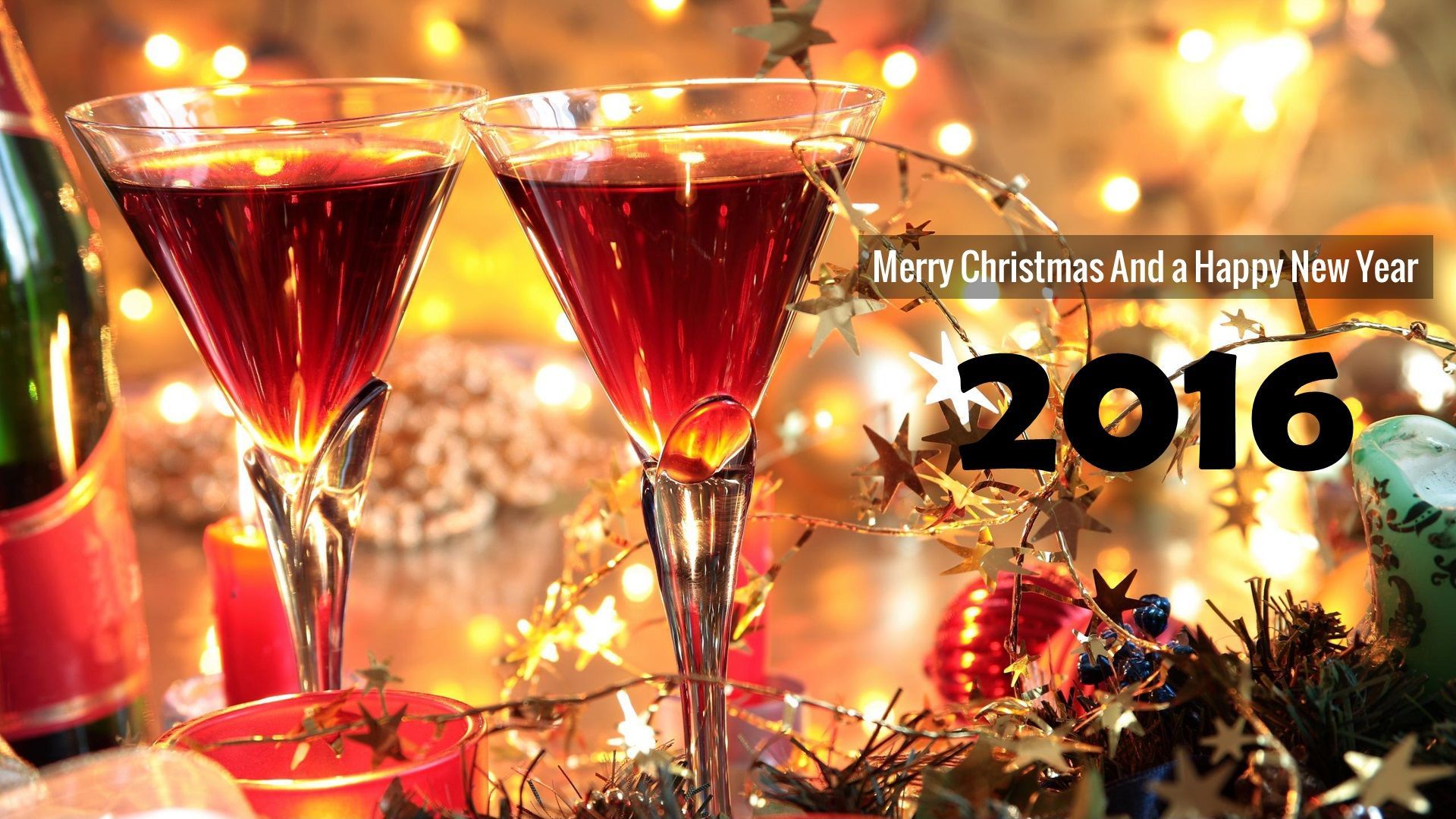 Christmas And New Year Hd - HD Wallpaper 