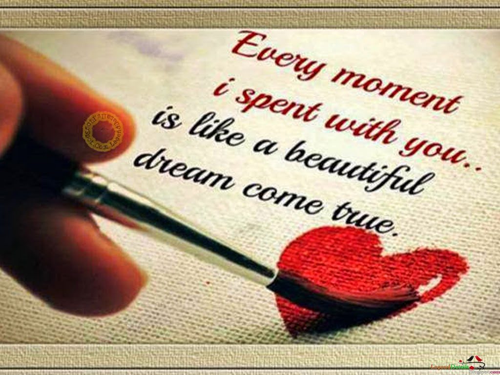 Cute Heart Wallpapers With Quotes Cute Love Quotes - Cute Images Of Lovers With Quotes - HD Wallpaper 