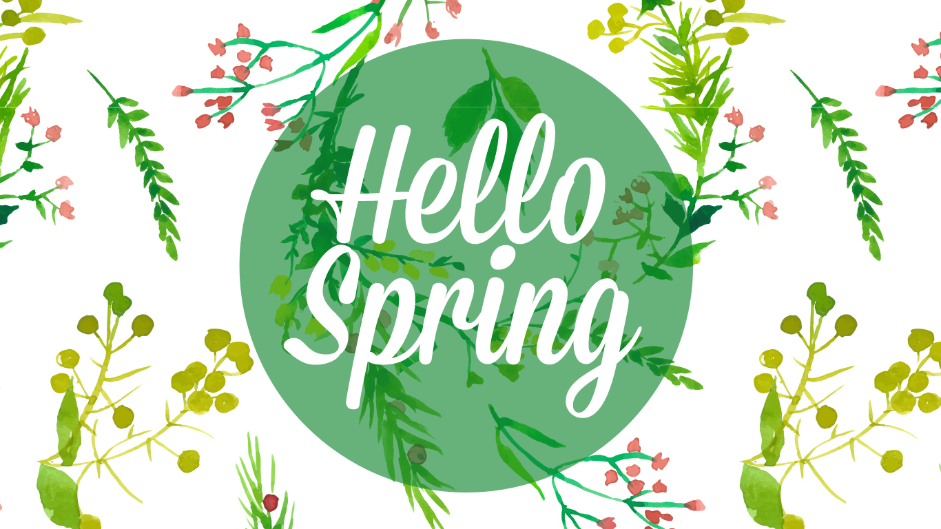 Hellospring2 - Hello Spring Desktop Background - HD Wallpaper 