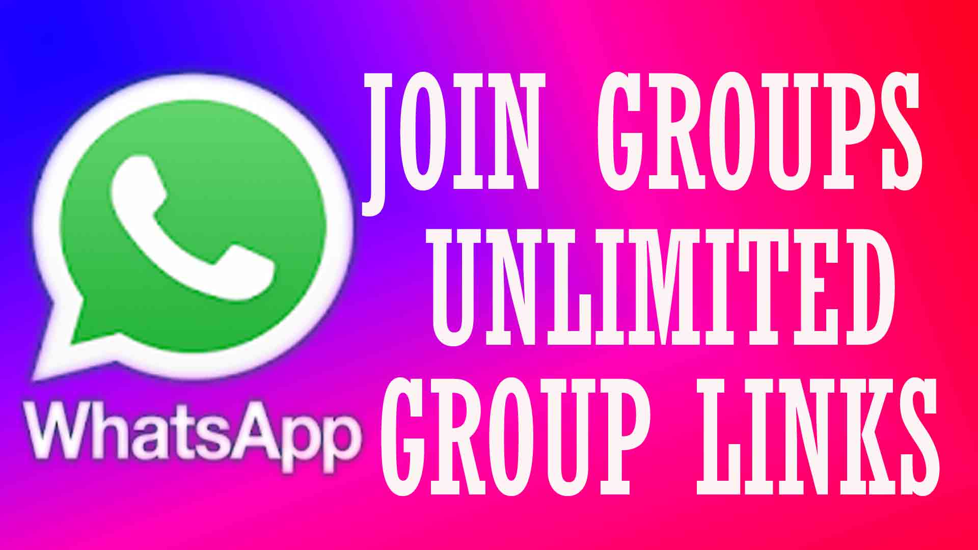 Unlimited Active Whatsapp Group Links - Whatsapp - HD Wallpaper 