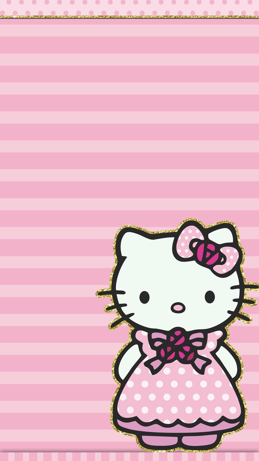 Hello Kitty Pink Wallpaper Android - HD Wallpaper 