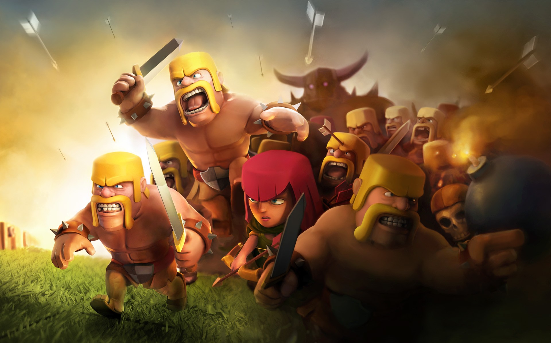 Clash Of Clans - HD Wallpaper 