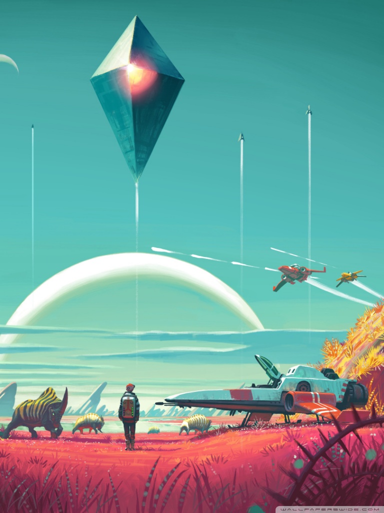 No Man's Sky Wallpaper Phone - HD Wallpaper 