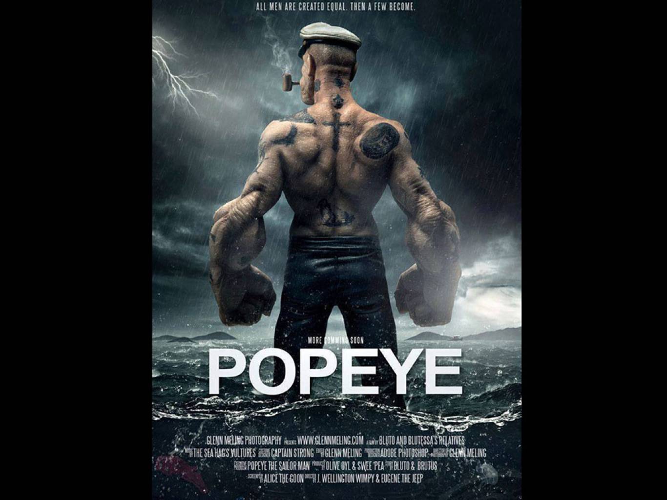 Popeye Wallpapers - Hollywood First Look Poster - HD Wallpaper 