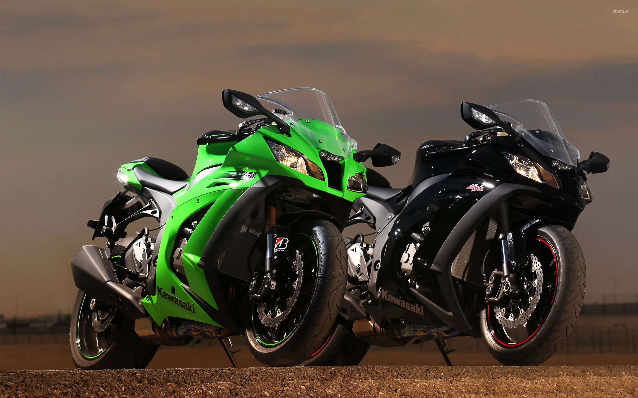 Kawasaki Ninja Zx10r Wallpaper Motorcycle Wallpapers - Kawasaki Ninja Zx10r - HD Wallpaper 