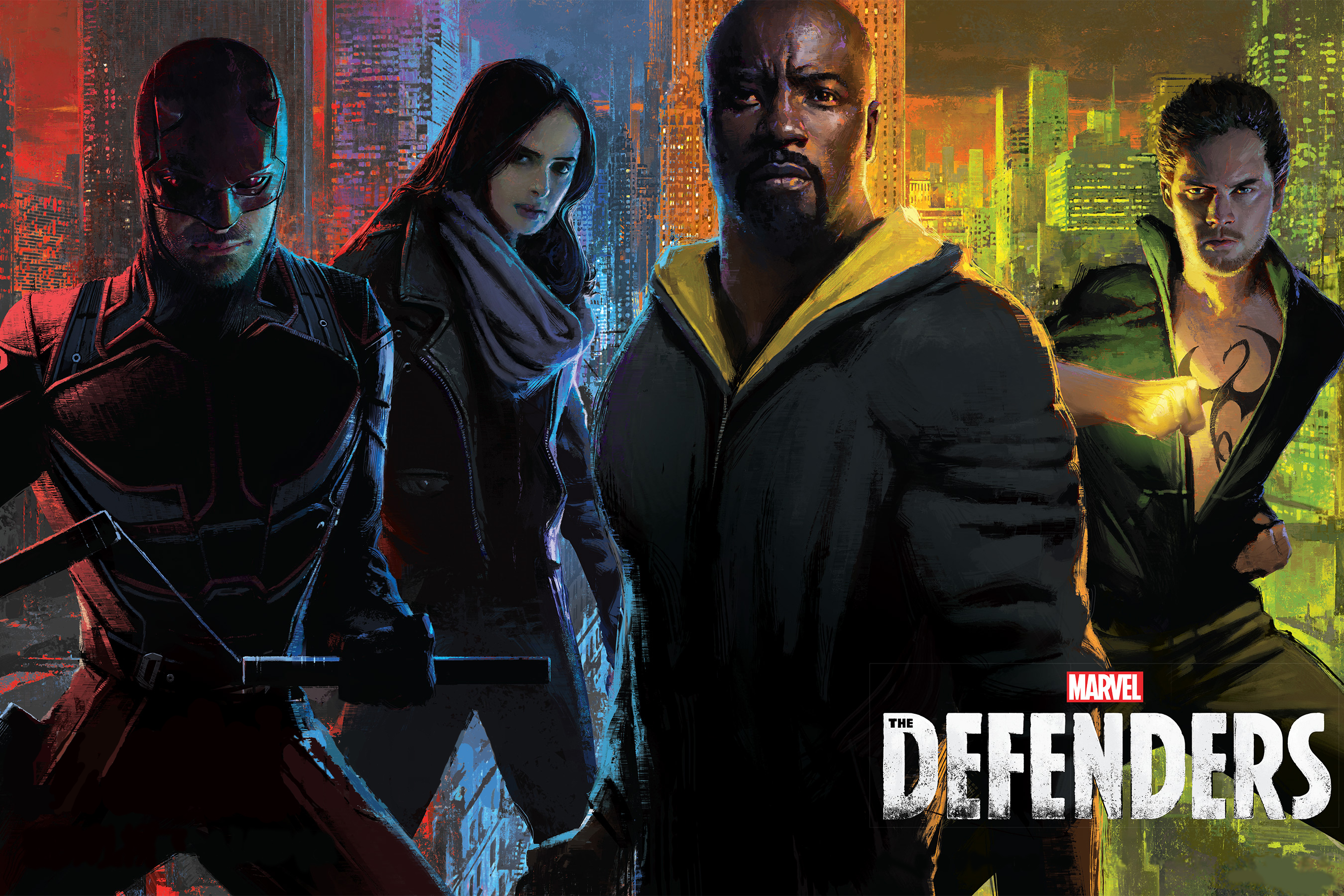 Marvel The Defenders Poster - HD Wallpaper 