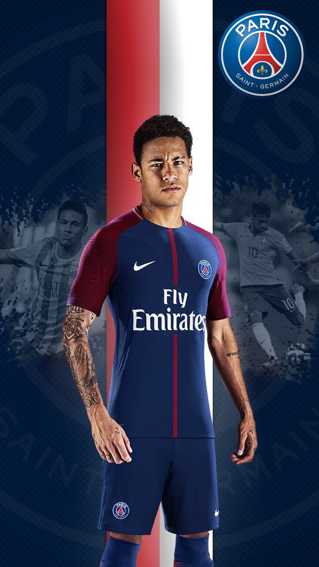Neymar Psg Iphone Wallpapers With Resolution Pixel - Neymar Jr Paris Saint Germain - HD Wallpaper 