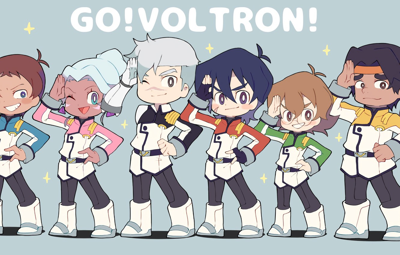 Photo Wallpaper Children, Group, Kids, Voltron - Voltron Legendary Defender Desktop - HD Wallpaper 
