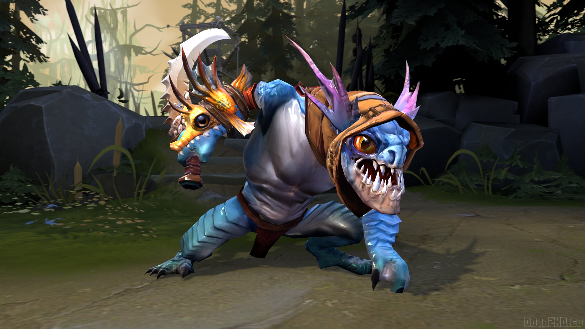 Slark Dota 2 Para - HD Wallpaper 
