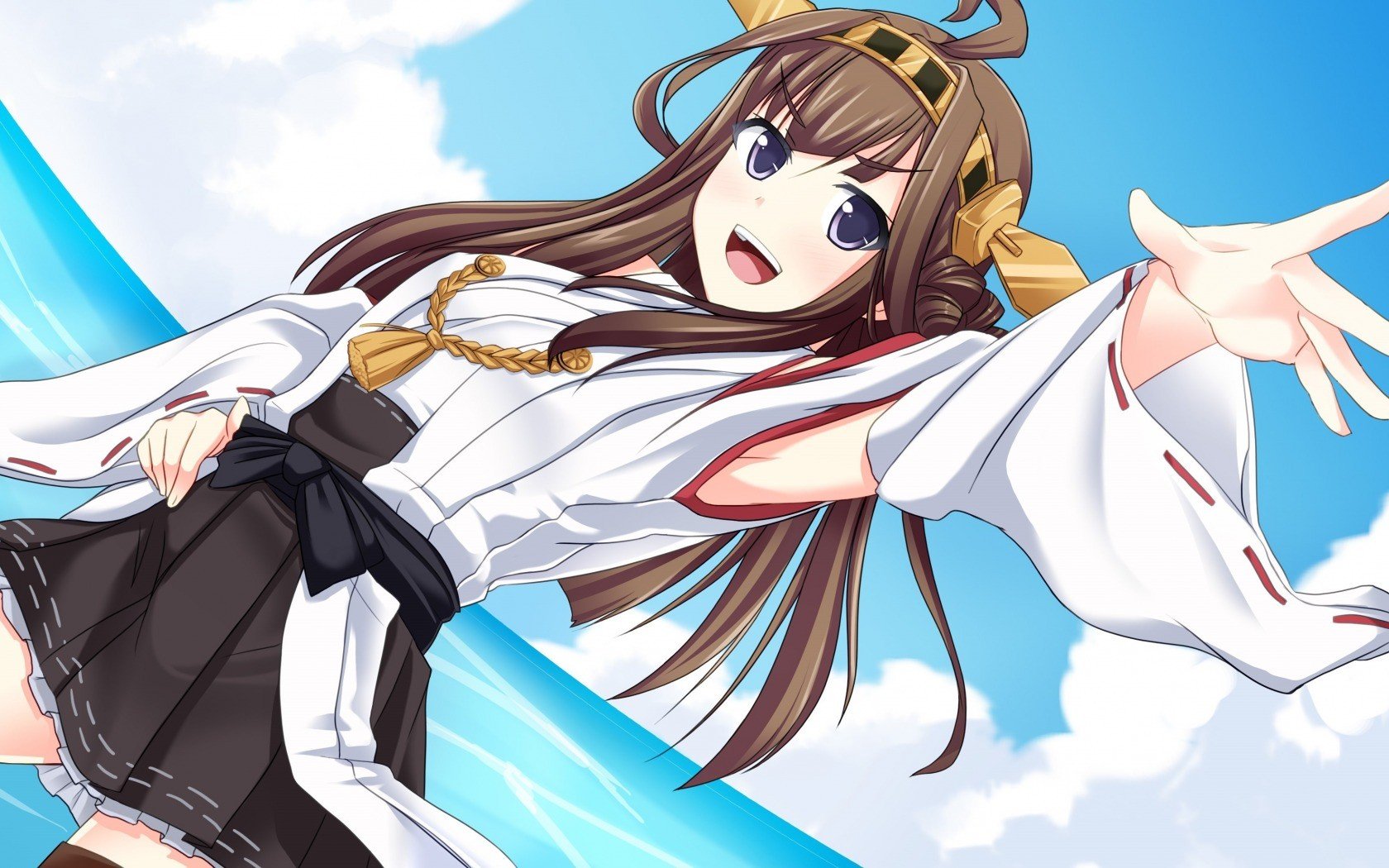Kongou Kancolle Wallpaper Hd - HD Wallpaper 