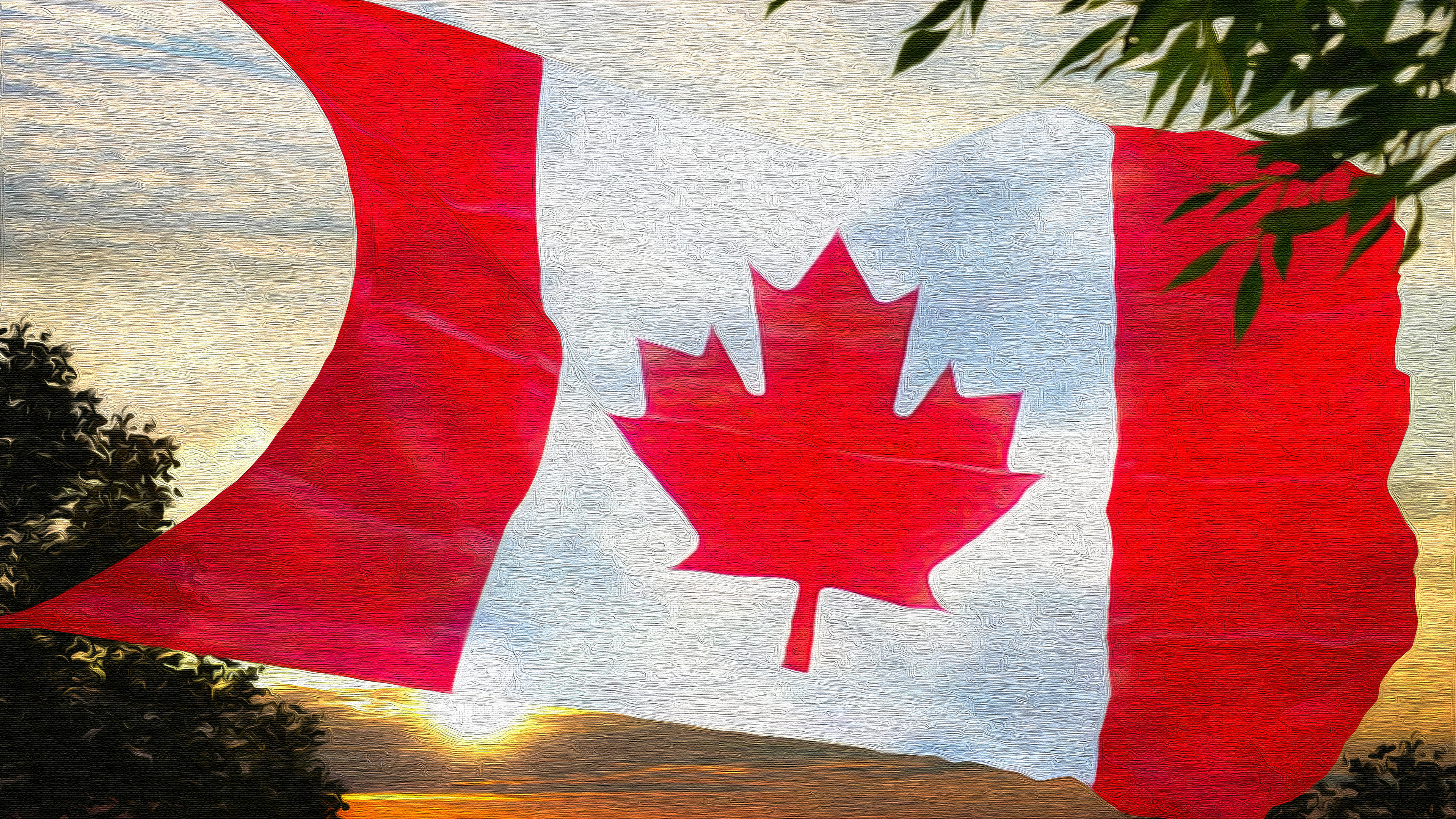 Canada Flag Wallpaper - 3840x2160 Wallpaper 