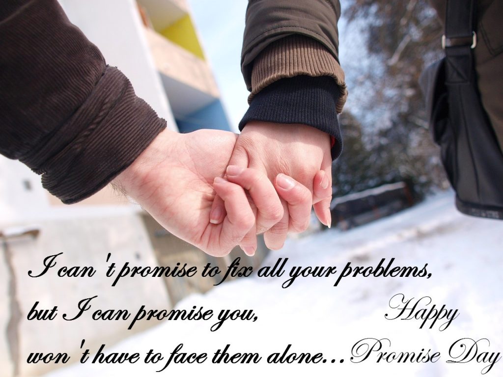 Happy Promise Day Hd Wallpaper - Happy Promise Day Images Download - HD Wallpaper 