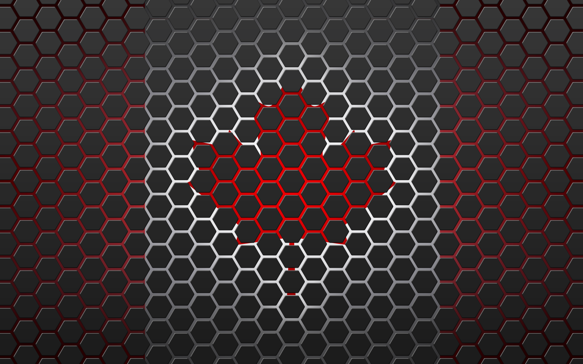 Hexagon Canadian Flag - HD Wallpaper 