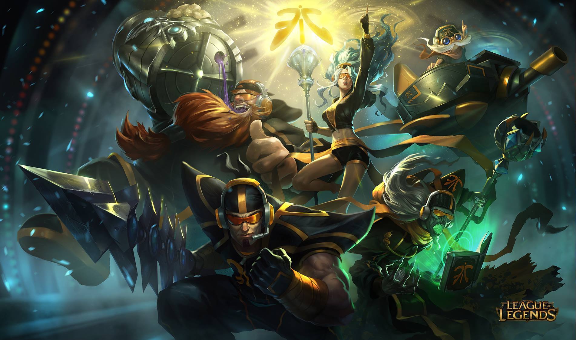Fnatic Skins Wallpaper - Fnatic Skins - HD Wallpaper 