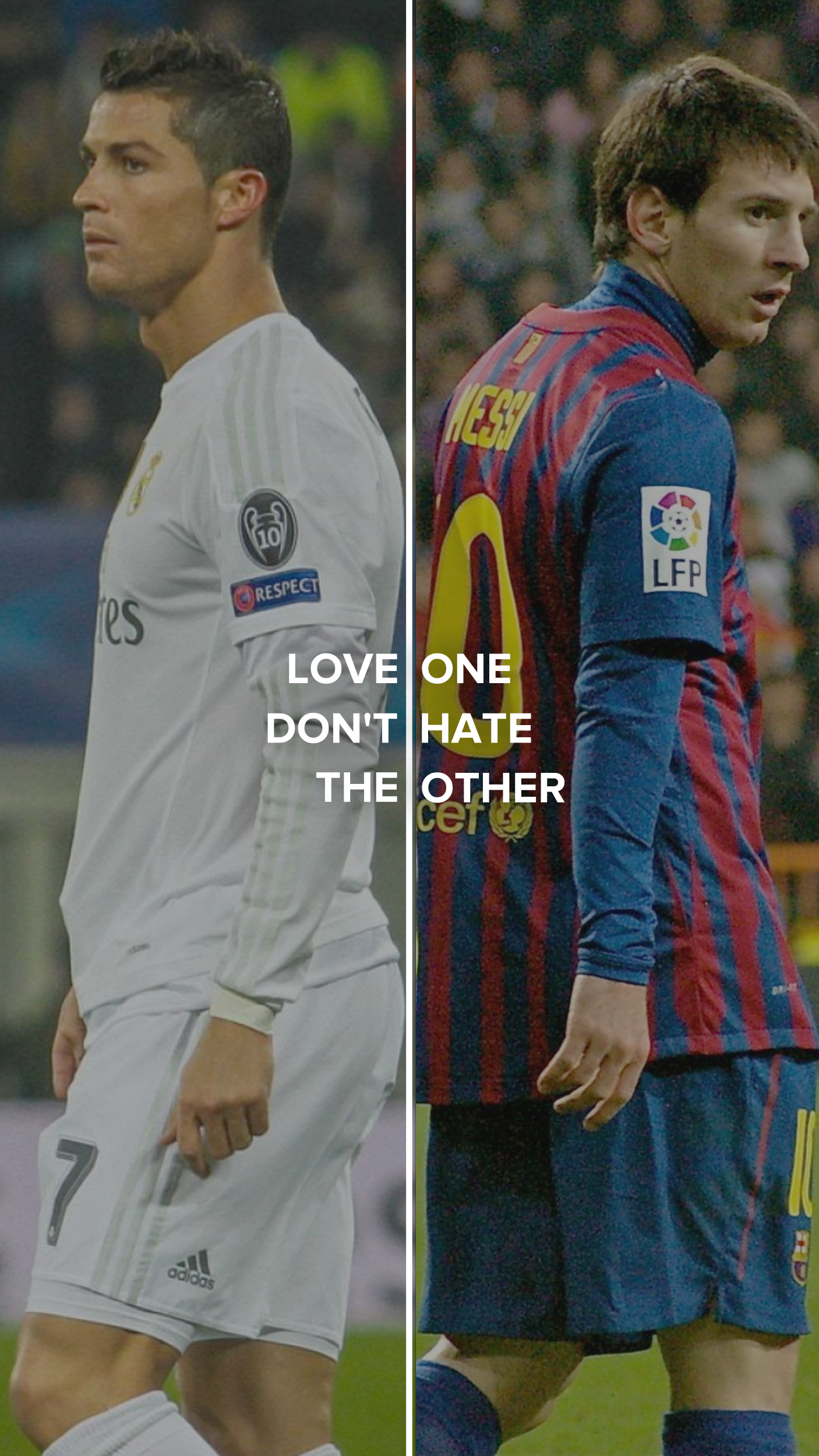 Messi Ronaldo In One Team - 1406x2500 Wallpaper Messi Ronaldo In One Team - 1406x2500 Wallpaper