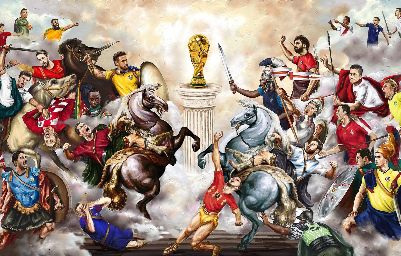 Photo Wallpaper The Game, Sport, Football, Horses, - Cr7 Neymar Y Messi - HD Wallpaper 
