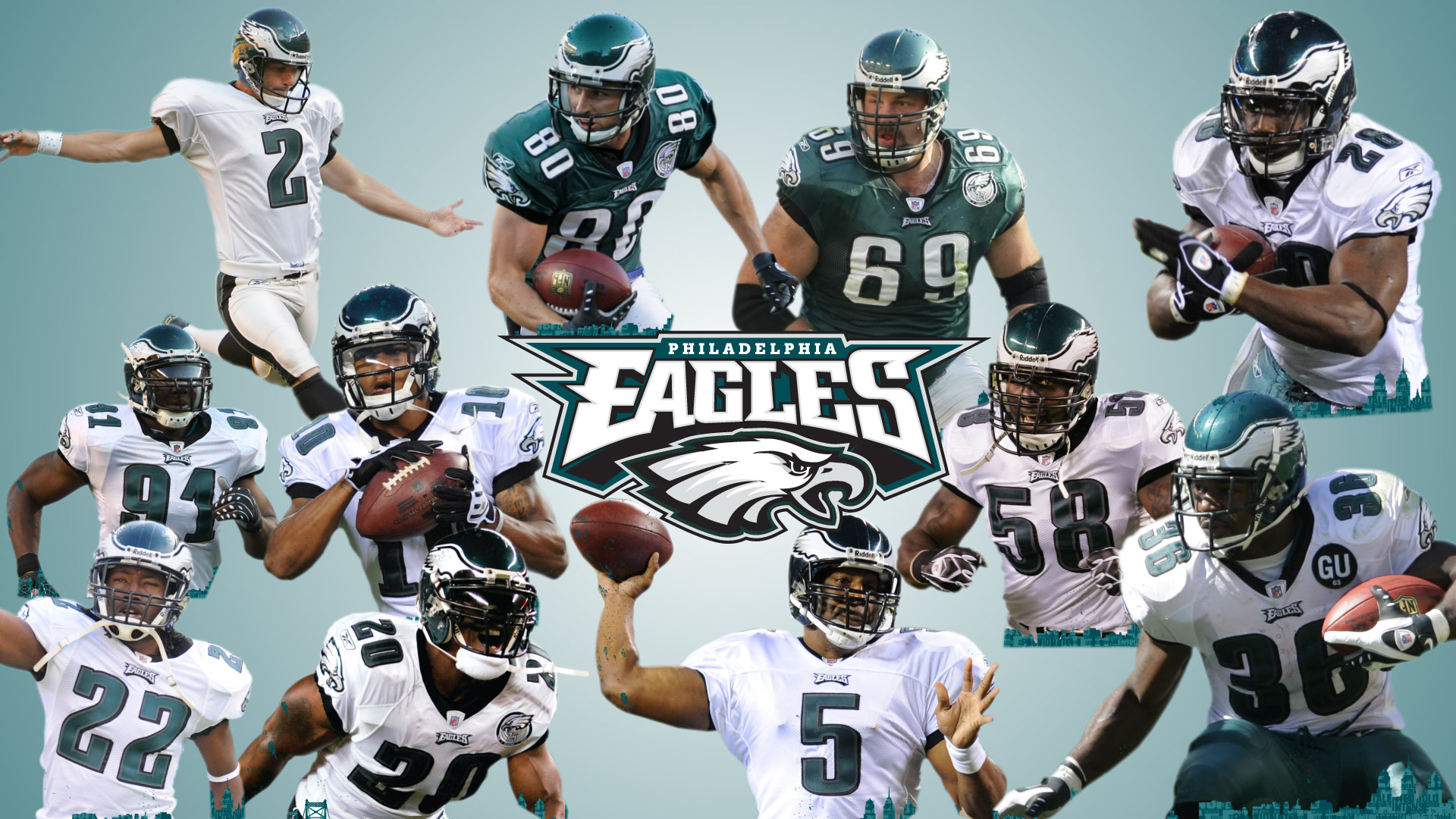 Philadelphia Eagles Team Background - HD Wallpaper 