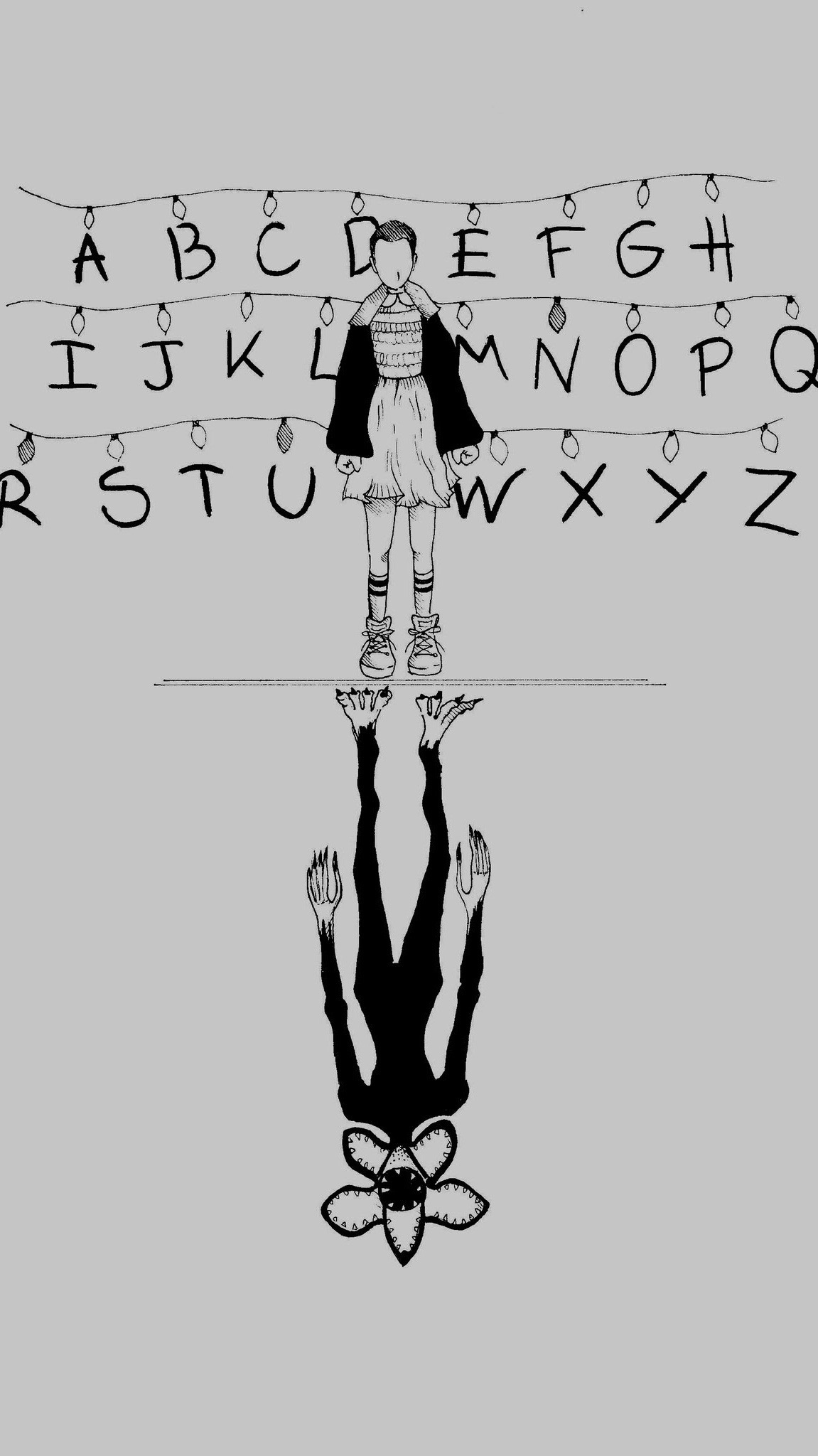 Stranger Things Wallpaper Abc - HD Wallpaper 